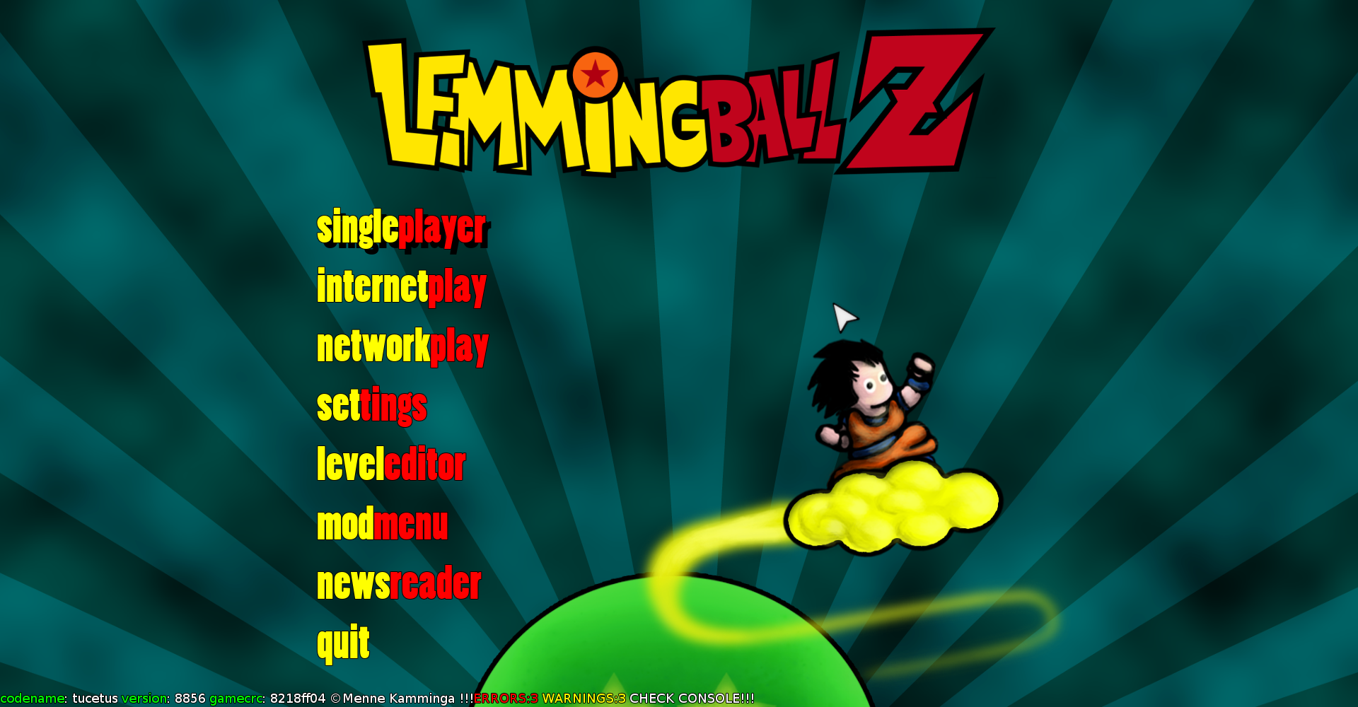 Lemmingball Z Headquarters – The moddable parody fighting game!